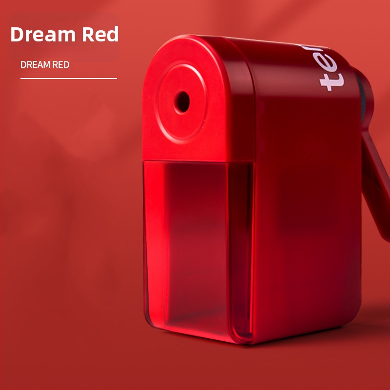 Ten-win Астрономическа острилка за моливи 8029 — пластмасова, геометричен дизайн, ръчно задвижване