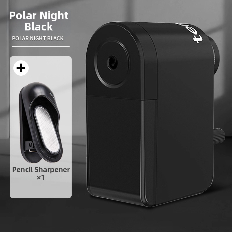 Ten-win Астрономическа острилка за моливи 8029 — пластмасова, геометричен дизайн, ръчно задвижване