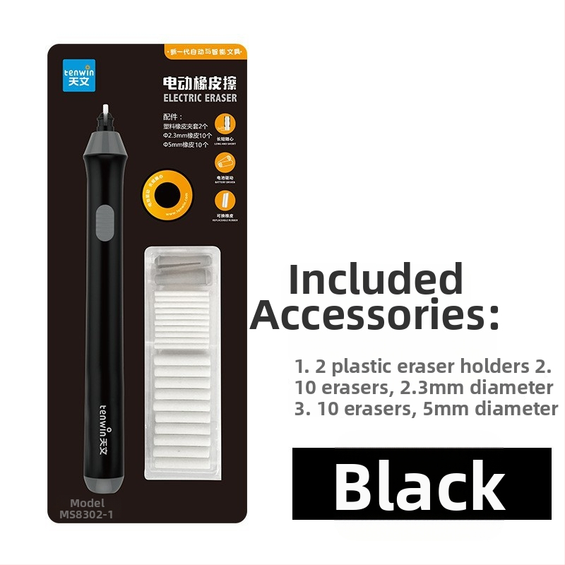 Ten-win Астрономическа острилка за моливи 8029 — пластмасова, геометричен дизайн, ръчно задвижване