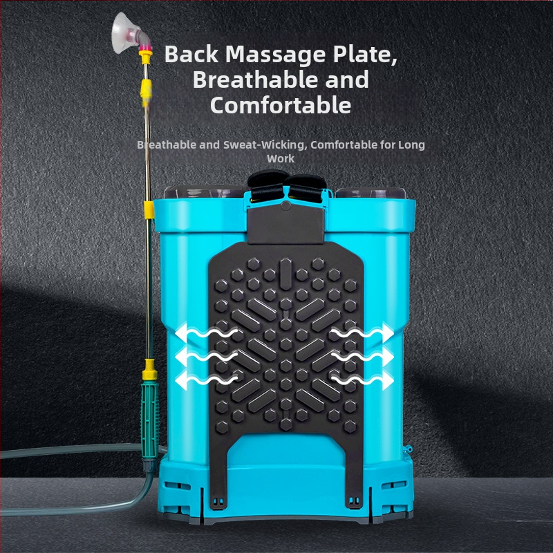 Batohový postrekovač na ochranu rastlín s dvojitým krytom, tromi vypínačmi, lítiovou batériou, vysokým tlakom, 20L