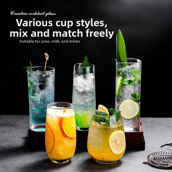 Víno pohár - ručne fúkané sklo, moderný minimalistický štýl, bez držadla, jednovrstvá konštrukcia, teplotne odolné, s logom