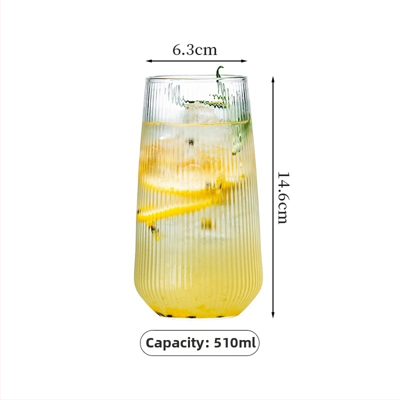 Víno pohár - ručne fúkané sklo, moderný minimalistický štýl, bez držadla, jednovrstvá konštrukcia, teplotne odolné, s logom