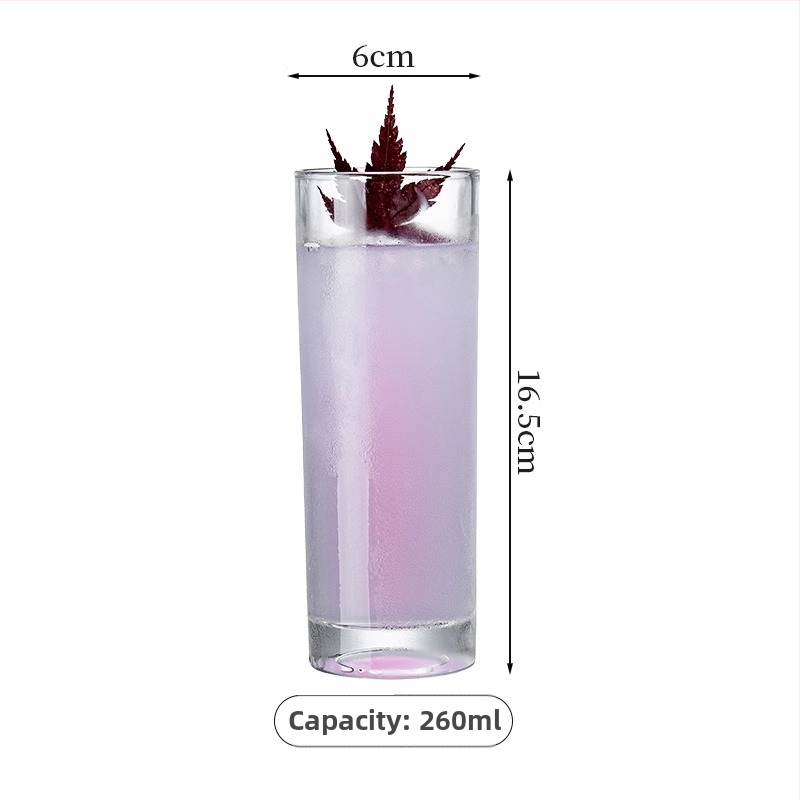 Víno pohár - ručne fúkané sklo, moderný minimalistický štýl, bez držadla, jednovrstvá konštrukcia, teplotne odolné, s logom