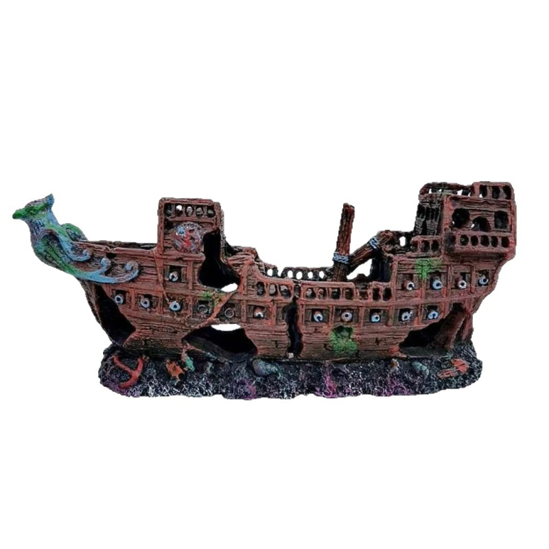 Διακόσμηση ενυδρείου: συνθετική ρητίνη, διαμόρφωση τοπίων, στυλ ναυαγίου