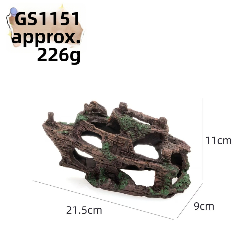 Διακόσμηση ενυδρείου: συνθετική ρητίνη, διαμόρφωση τοπίων, στυλ ναυαγίου