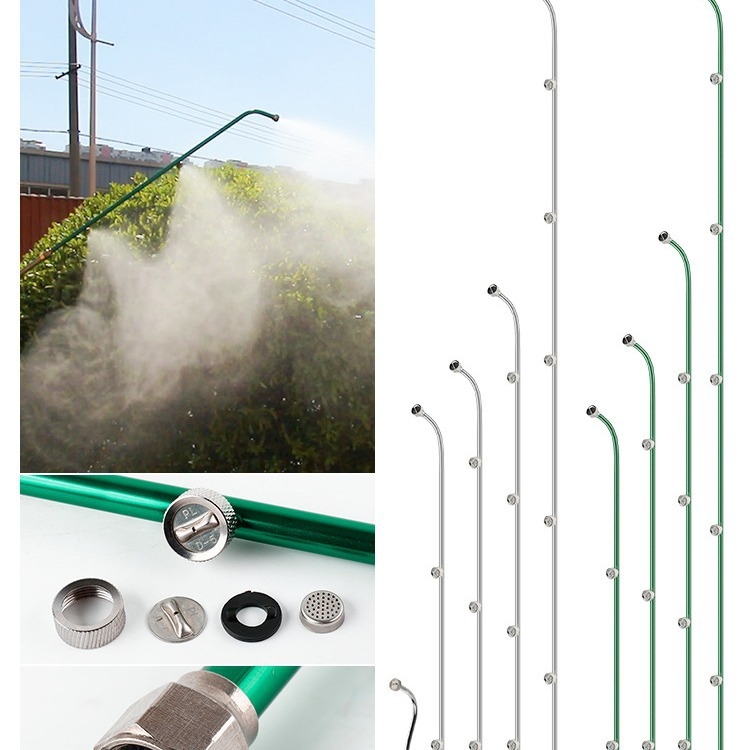 Atomizirajuća mlaznica spreja s prstenom, višekrilna, otporna na vjetar i podesiva (Tip: čajnik/zalijevanje/tuš glava; Materijal: OTHER; Marka: OTHER; Uvezeno: Ne)