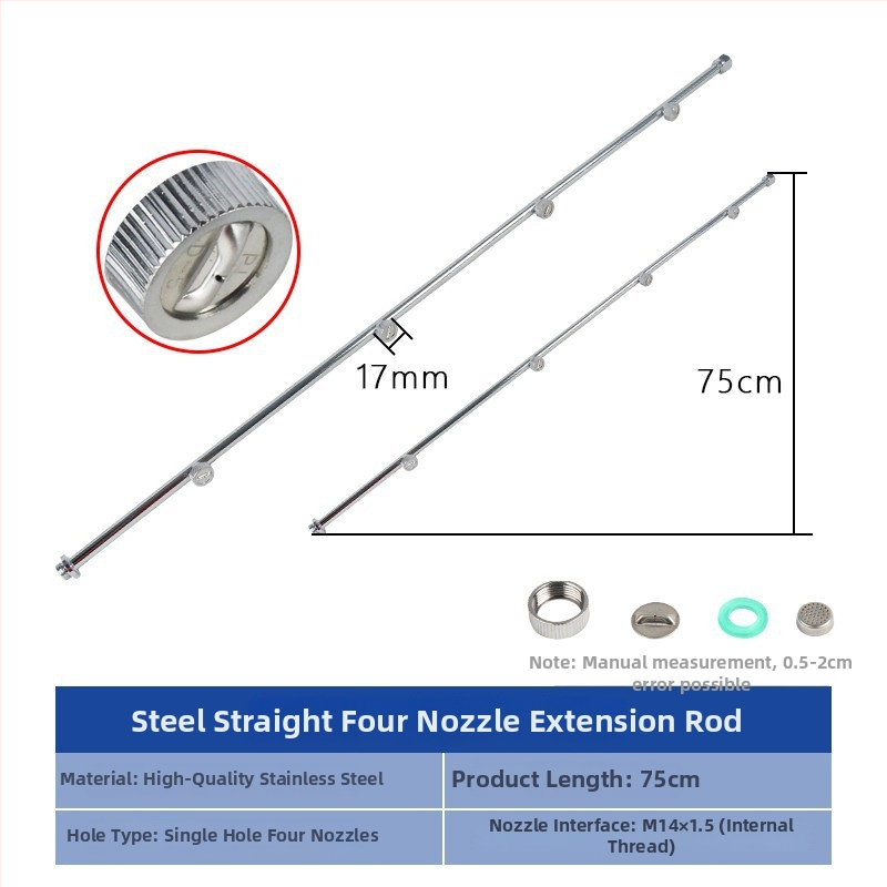 Atomizujúca tryska postrekovača s kruhom, viachlavá, vetruodolná a nastaviteľná (Typ: kanvová/zalievanie/sprchová hlava; Materiál: OTHER; Značka: OTHER; Importované: Nie)