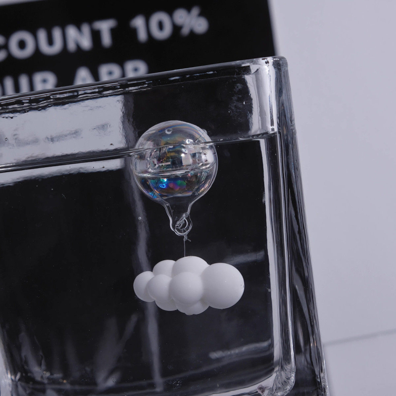 Κεραμικό μίνι ορεινό τοπίο για ενυδρείο Μπέτα – DIY χιονισμένος κόσμος, διακόσμηση γραφείου, μάρκα Unique