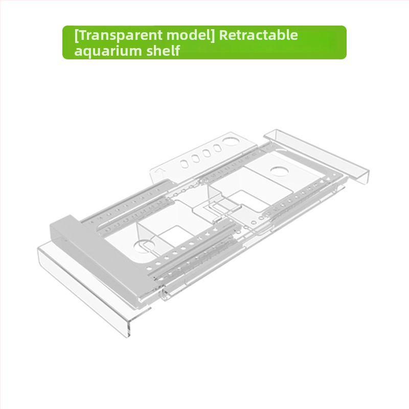 Proširivi stalak za akvarij i stalak za biljke s dijelom za krajinski izgled