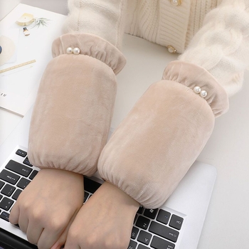 Ženske rukave od perl-velura, protiv prljavštine, za proljeće