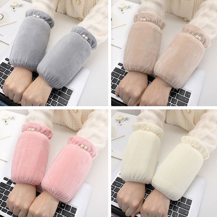 Ženske rukave od perl-velura, protiv prljavštine, za proljeće