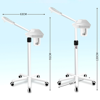 Парогенератор за лице с 1-ва скорост, гореща пръска, корпус от инжекционно формована пластмаса, без батерия
