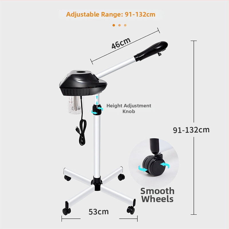 Parný zvlhčovač na tvár s 1. stupňom, horúci postrek, plášť zo vstrekovanej plastu, bez batérie