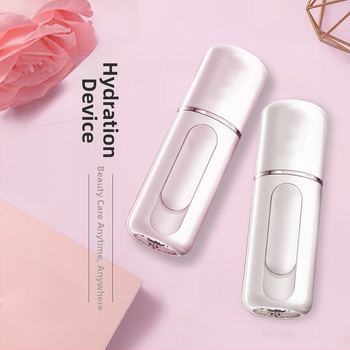 Dispozitiv portabil de hidratare prin pulverizare nano, baterie încorporată 50–100 mAh, timp de ceață ≤10 s, pulverizare rece, treapta 1, autonomie 1–3 h
