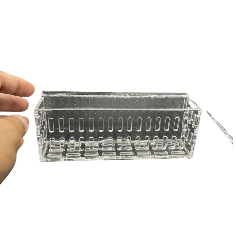 Аквариумно оборудване: стенно монтирана кошница за водни растения и чаша за засаждане за хидропоника