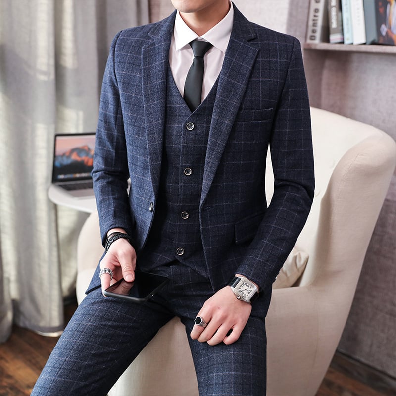 Σακάκι κοστουμιού Slim-Fit από corduroy με μίγμα λίνου, επίπεδη πέτα, μονόμπροστο