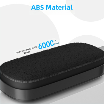 Magnetická guma na bielu tabuľu so sametovou povrchovou úpravou a ABS zadnou stranou – sada na suché mazanie (Eraser 06)