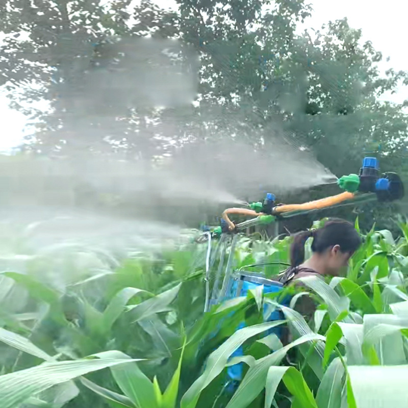20L ηλεκτρικός ψεκαστήρας πλάτης με πολλαπλά επιστόμια για φυτοπροστασία σε αγροτικές καλλιέργειες, αυτονομία μπαταρίας 5–6 ωρών