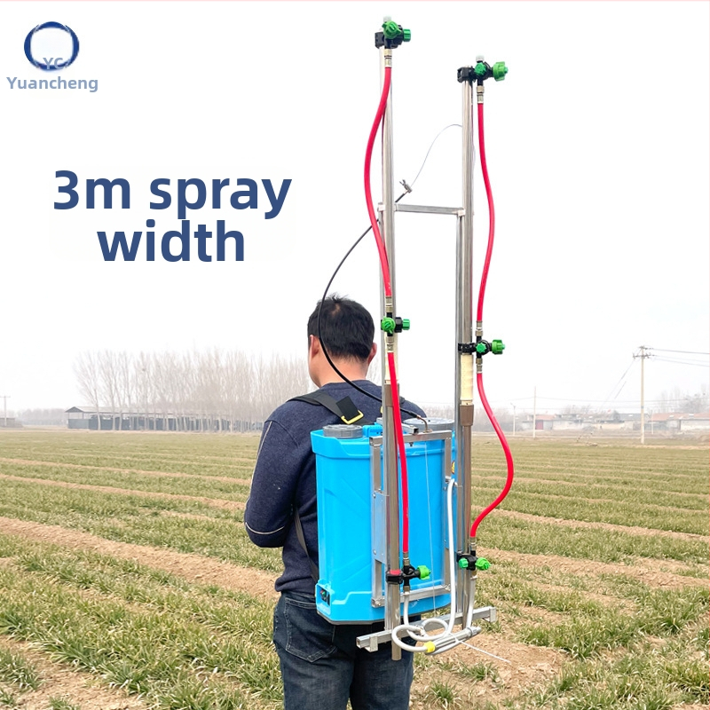 20 L lítiová batériová chrbátová postrekovač s viacerými tryskami, na ochranu rastlín na poliach, výdrž batérie 5–6 h