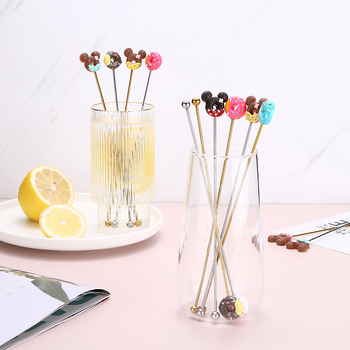 Miješajući štapić za napitke od 304 nehrđajućeg čelika, duga drška (304 nehrđajući čelik; duga drška; tiskano logo OK; stil Japansko i Korejsko)