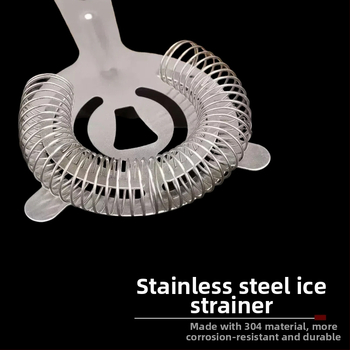 Sada na miešanie kokteilov – LanLing, nerezová oceľ, moderný štýl, 9 ks v balení, 11 komponentov