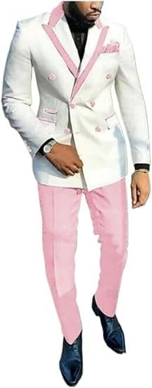 Kétszárnyas öltöny két részből, Slim fit, notch gallér, 6 gombos kétsoros, anyaga 30% pamutot tartalmazó keverék