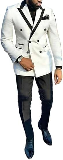 Kétszárnyas öltöny két részből, Slim fit, notch gallér, 6 gombos kétsoros, anyaga 30% pamutot tartalmazó keverék