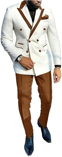 Kétszárnyas öltöny két részből, Slim fit, notch gallér, 6 gombos kétsoros, anyaga 30% pamutot tartalmazó keverék