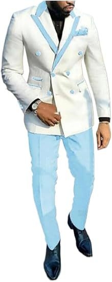 Kétszárnyas öltöny két részből, Slim fit, notch gallér, 6 gombos kétsoros, anyaga 30% pamutot tartalmazó keverék