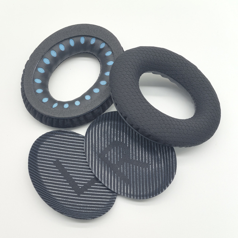 Покритие за възглавничките на слушалките Bose SoundTrue AE2, IW, QC15, QC25, QC35 — изкуствена кожа, мек материал, лесно монтиране