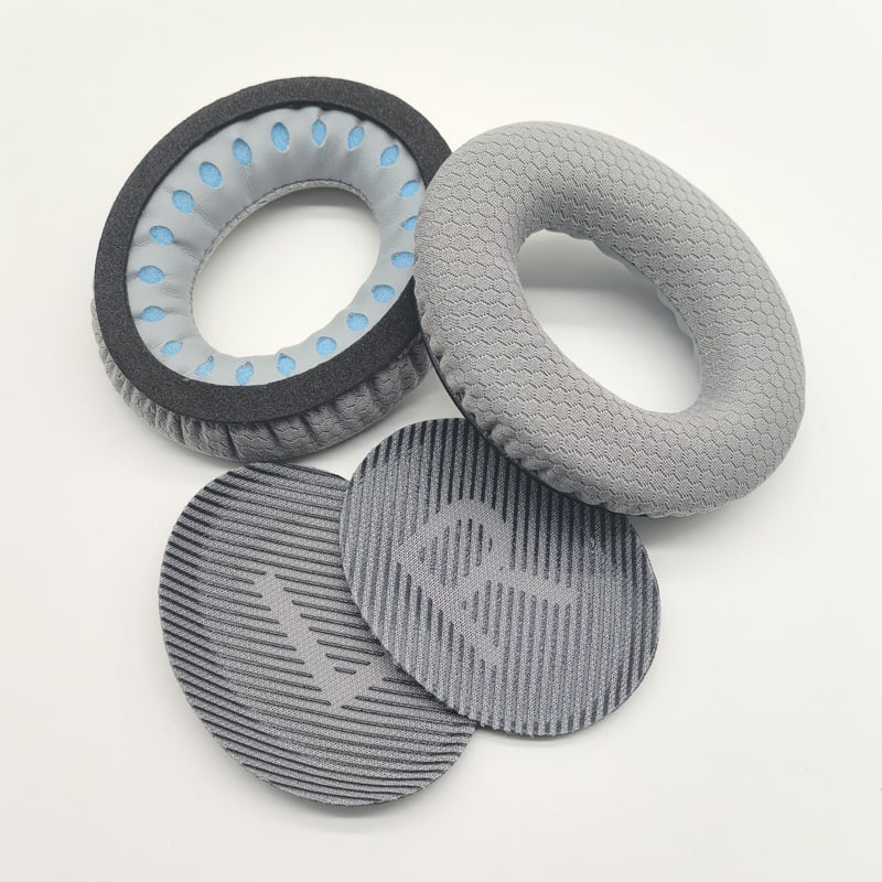 Покритие за възглавничките на слушалките Bose SoundTrue AE2, IW, QC15, QC25, QC35 — изкуствена кожа, мек материал, лесно монтиране