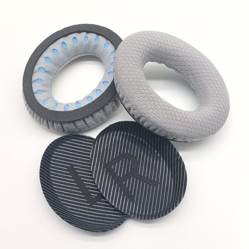 Покритие за възглавничките на слушалките Bose SoundTrue AE2, IW, QC15, QC25, QC35 — изкуствена кожа, мек материал, лесно монтиране