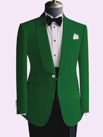 Férfi slim-fit blézer — egyrészes, 100% poliészter, tavasz-ősz