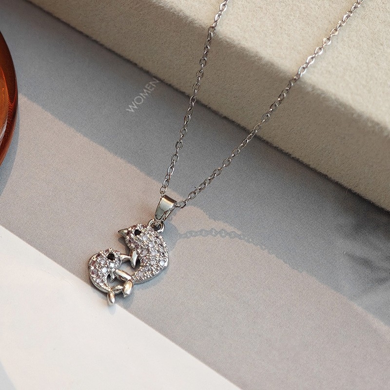 Ogrlica s klavikijskim lancem i geometrijskim privjeskom u obliku zvijezda-leptir, od nehrđajućeg čelika, višeslojni dizajn, privjesak od bakra, elektroplatina