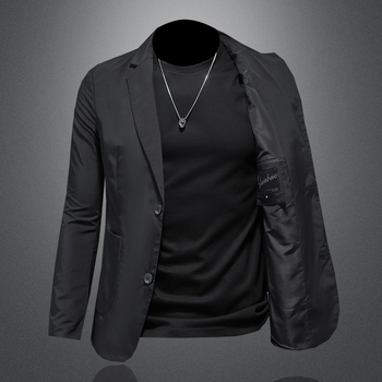 Muški Slim Fit Oblek; Corduroy Tkanina; Glavna Lanne Látka; Proljeće 2025