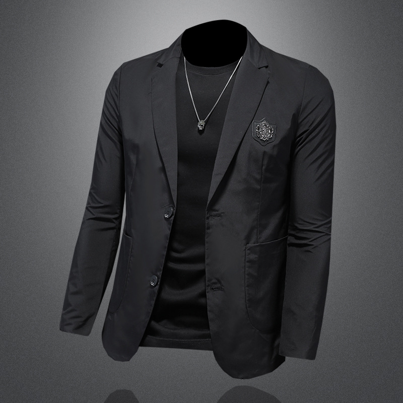 Muški Slim Fit Oblek; Corduroy Tkanina; Glavna Lanne Látka; Proljeće 2025