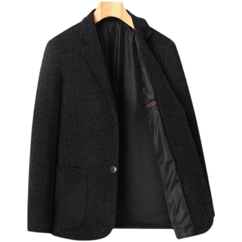 Muško Corduroy sako, Slim Fit, Dva gumba, Notch ovratnik, Više džepova, Business Casual