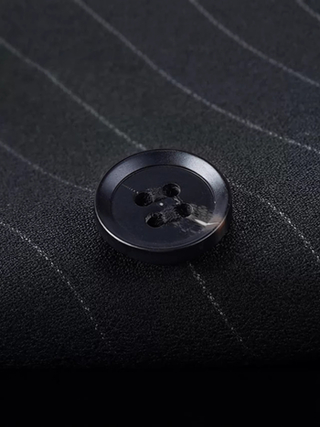 Muška uska poslovna vesta s prugama, jednoredna, bez ovratnika, poliester (Slim, Prugasti, Jednoredna, Bez ovratnika, Poliester)