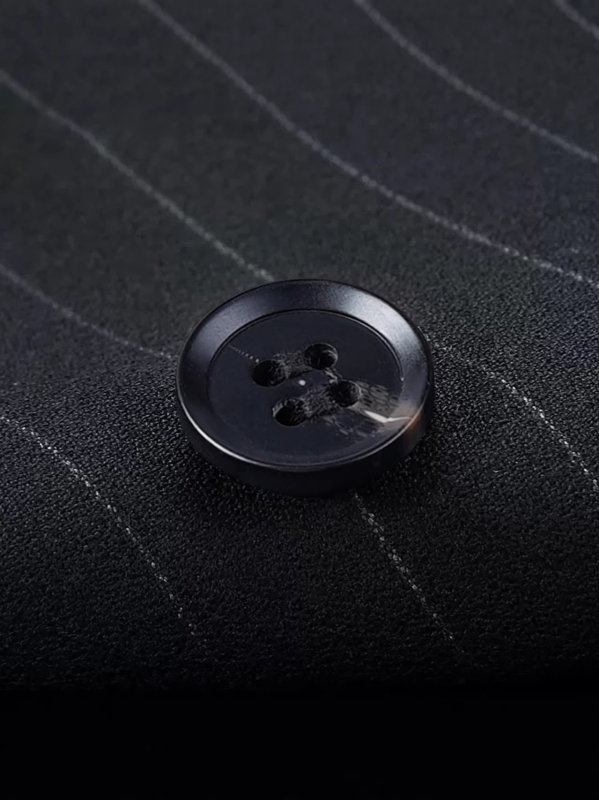 Muška uska poslovna vesta s prugama, jednoredna, bez ovratnika, poliester (Slim, Prugasti, Jednoredna, Bez ovratnika, Poliester)