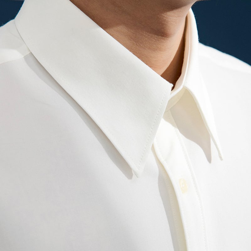 Muška košulja: otporna na bore, bez glačanja, mikroelastična, slim fit, dugi rukavi