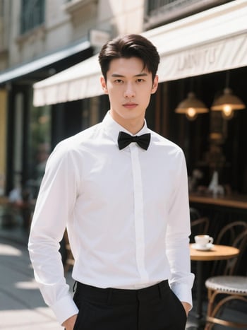 Trodijelni vjenčani komplet prsluka kumovima – slim fit, jednostruki, V izrez, jednobojan, tkanina od poliesterske smeše (78% poliester)