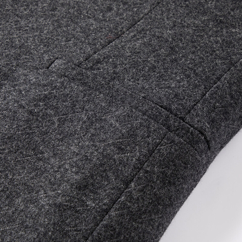 Muški Slim-Fit sako od korduroja s lanenim sastavom, Notch ovratnik, dvije gumba, dugi rukavi, zaobljeni rub, višestruki džepovi