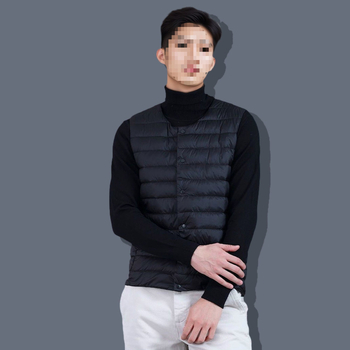 Pamukasti prsluk, slim fit, s kapuljom, flis podstava, Corduroy tkanina