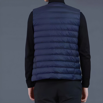 Pamukasti prsluk, slim fit, s kapuljom, flis podstava, Corduroy tkanina