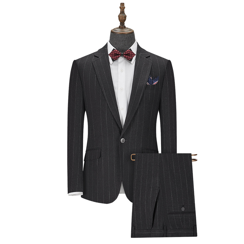 Muški komplet odijela - Slim fit, 65% viskoze, smjesa kemijskih vlakana, poslovni formalni, ljeto (Slim fit; 65% viskoze; smjesa kemijskih vlakana; poslovni formalni; ljeto)