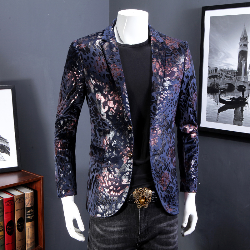 Ανδρικό επίσημο κοστούμι, στενή γραμμή (Slim Fit), γιακά κοστουμιού, μπροστινή σειρά δύο κουμπιών, 100% πολυεστέρας