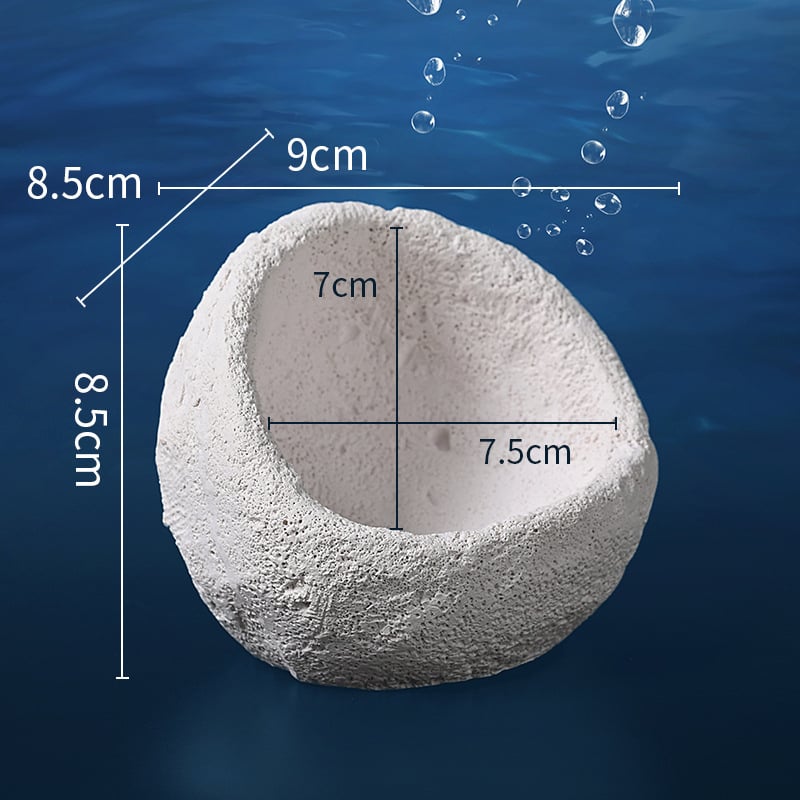 Κεραμική βάση για θαλάσσιες ανεμώνες και διακόσμηση ενυδρείου – αντι-διαφυγής, καταφύγιο αναπαραγωγής, μάρκα Fuliqi