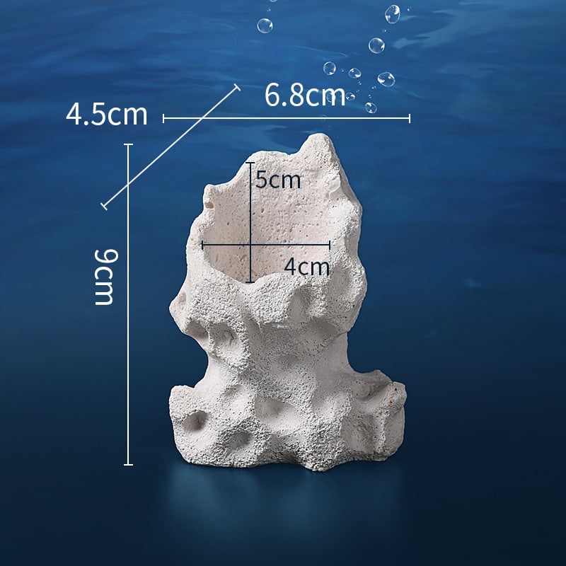 Κεραμική βάση για θαλάσσιες ανεμώνες και διακόσμηση ενυδρείου – αντι-διαφυγής, καταφύγιο αναπαραγωγής, μάρκα Fuliqi