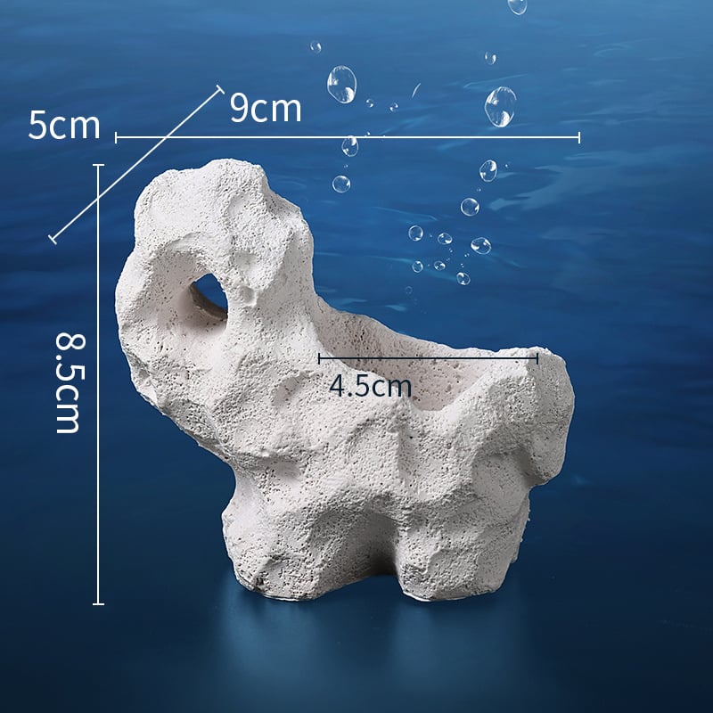 Κεραμική βάση για θαλάσσιες ανεμώνες και διακόσμηση ενυδρείου – αντι-διαφυγής, καταφύγιο αναπαραγωγής, μάρκα Fuliqi