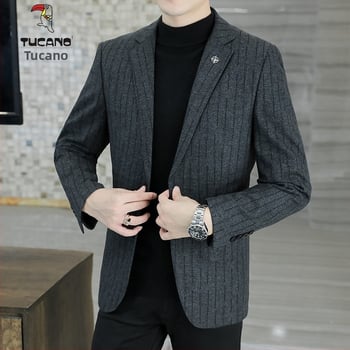 Woodpecker muško sako za sve sezone – poslovni casual stil, opuštena kroj, visoke kvalitete, materijal otporan na nabore, plus veličine